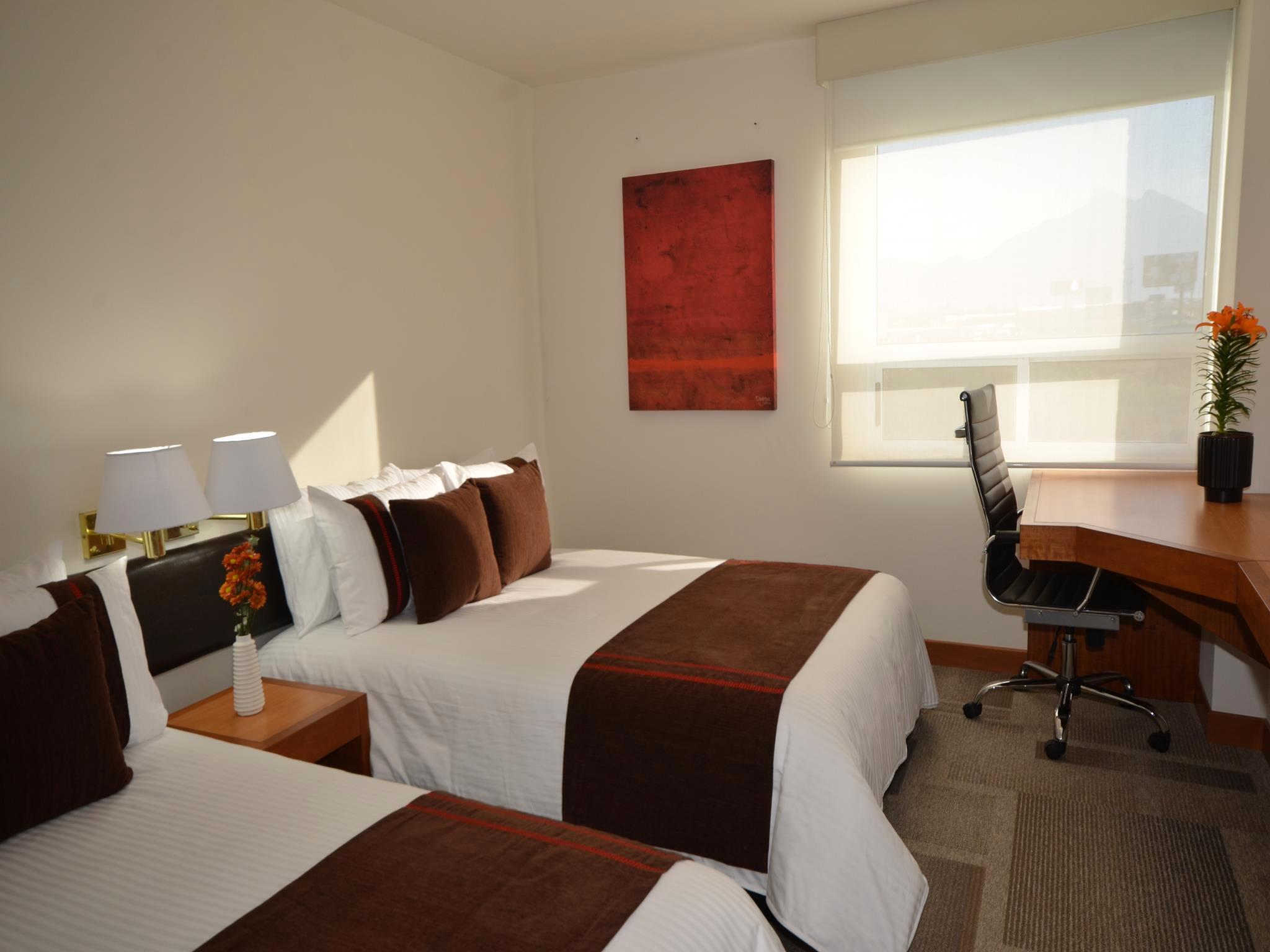 Mision Express Monterrey Aeropuerto La Fe Hotell Apodaca Exteriör bild