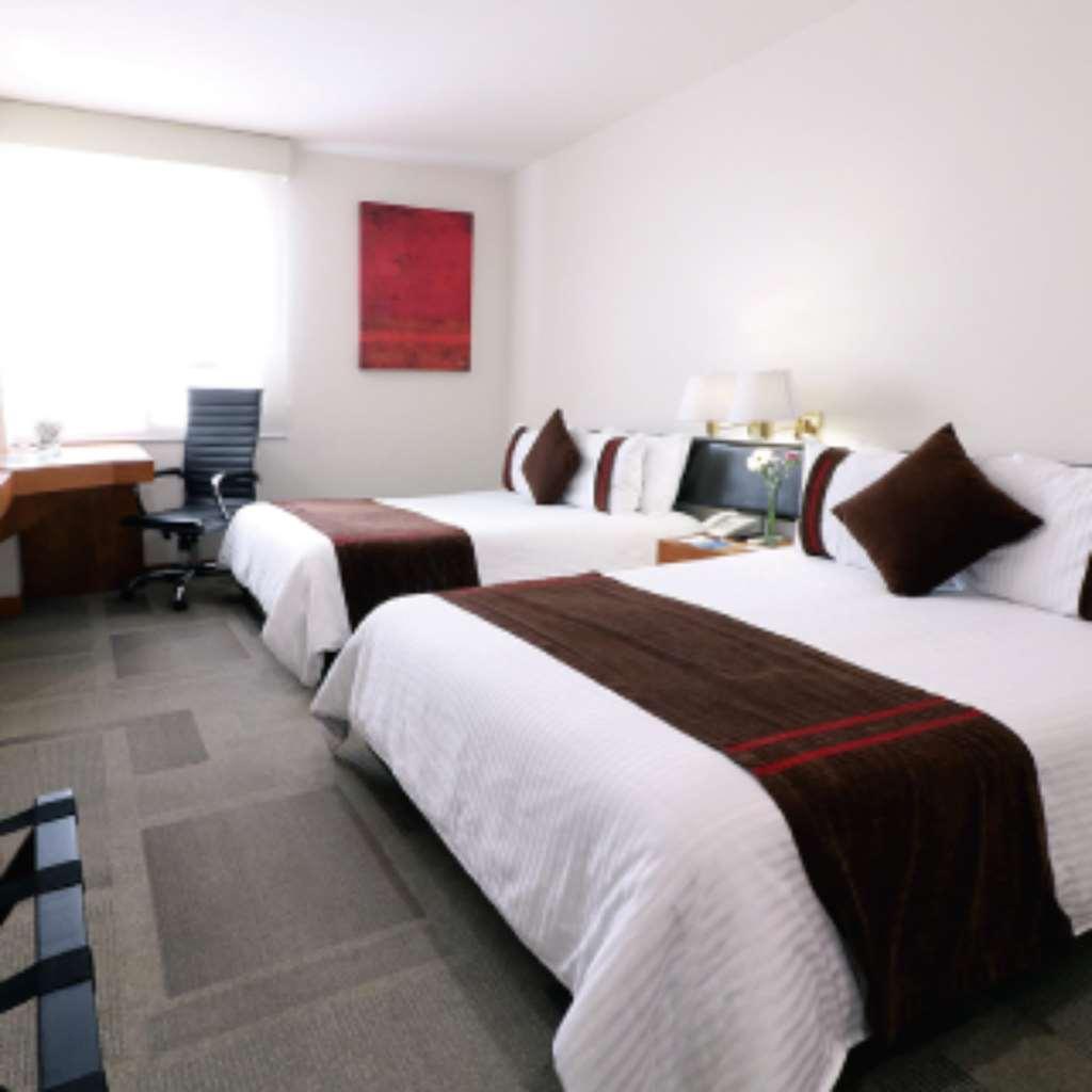 Mision Express Monterrey Aeropuerto La Fe Hotell Apodaca Rum bild